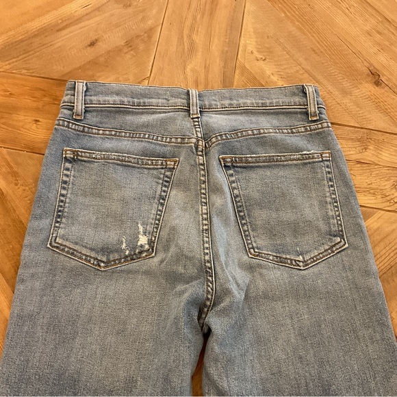 Reformation High & Skinny Distressed Jeansโ Maui Wash - Picture 4 of 7